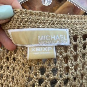 Michael Kors Gold Sweater